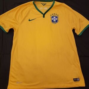 Nike Brazil 2014 soccer jersey